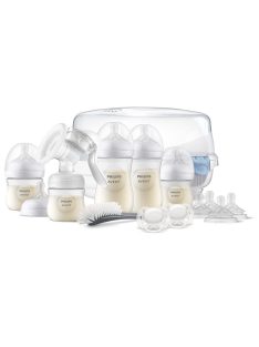   Philips AVENT Kézi mellszívó kezdő szett, Natural Response, mikrohullámú sterilizátorral