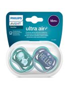 Avent SCF349/18 Játszócumi Ultra air 18hó+ fiús (elefánt), 2db