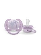 Avent SCF092/03 Ultrasoft premium, lila játszócumi, 0-6 hó, 1 db