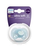 Avent SCF092/04 Játszócumi Ultrasoft Premium 6-18hó kék, 1 db