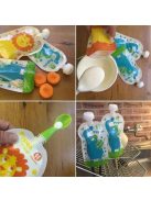 Petite&Mars Papoo Original tasak bébiételekhez, elefánt, 6 db