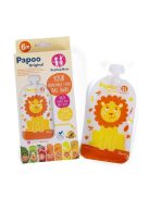 Petite&Mars Papoo Original tasak bébiételekhez, lion, 6 db