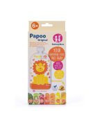 Petite&Mars Papoo Original tasak bébiételekhez, lion, 6 db