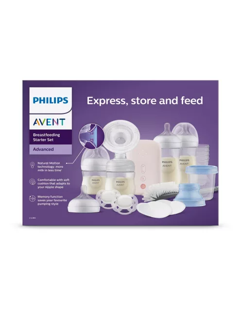 Philips AVENT Elektromos mellszívó készlet, SCD340/31
