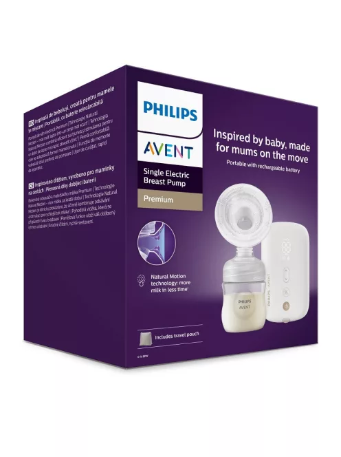 Philips AVENT Elektromos mellszívó, tölthető, SCF396/31