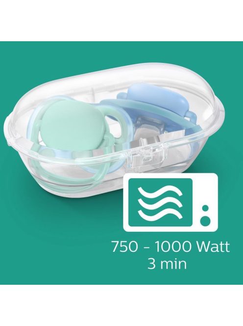 Philips AVENT Játszócumi Ultra air mintás 18hó+ (bálna) 2db