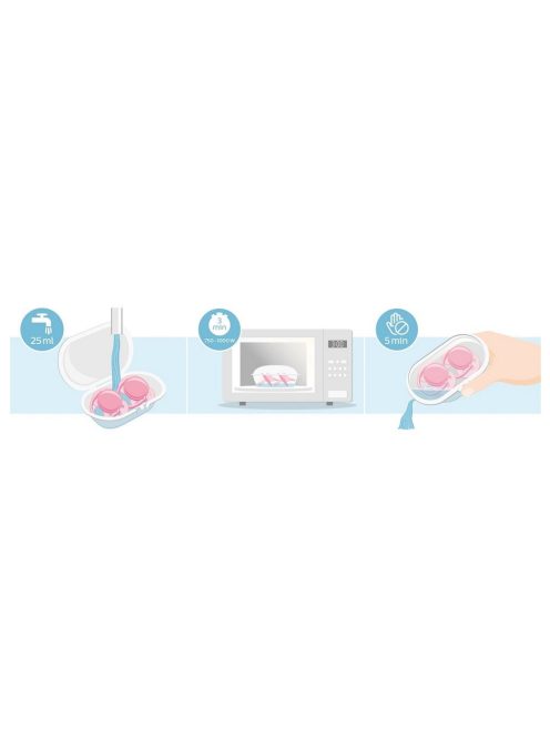 Philips Avent Játszócumi, Ultrasoft Premium, neutral, 18 hó+, 2 db