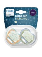 Philips AVENT Éjszakai játszócumi, Ultra Air, 18 hó+, neutral, 2db