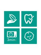 Philips AVENT SCF075/02 Játszócumi ultra start neutral 0-2hó 2 db - fiús