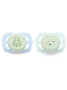   Philips AVENT SCF075/08 Játszócumi ultra start éjszakai 0-2hó 2 db - fiús