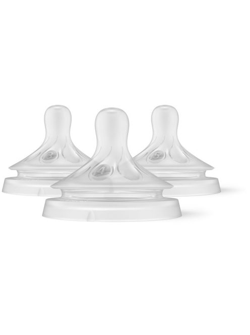 Philips AVENT SCY960/03 Natural Response etetőcumi mix 1hó+,3hó+,6hó+, 3 db