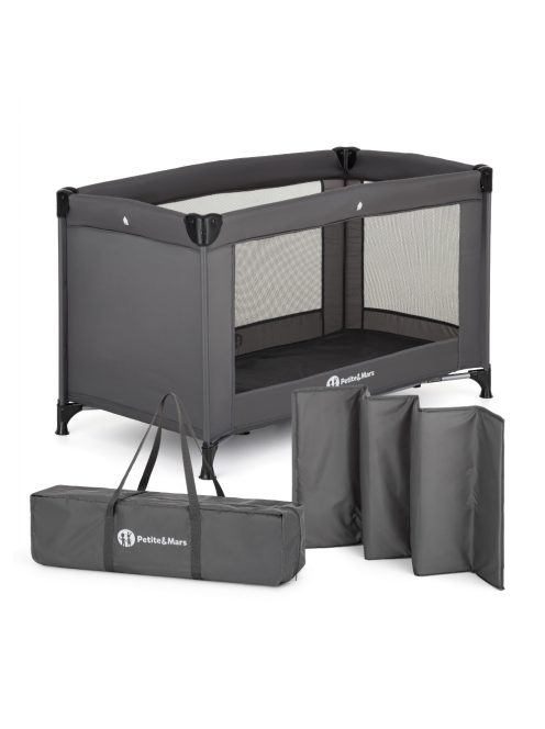 PETITE&MARS Utazóágy Koot Lite Dark Grey