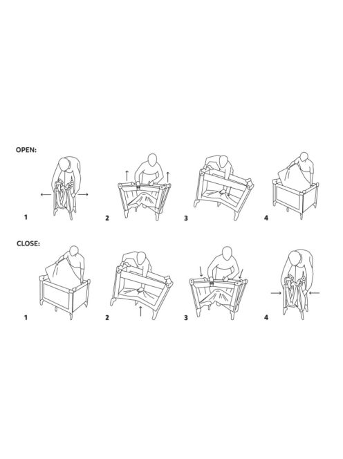 Petite&Mars Járóka Nook Urban Charcoal Grey