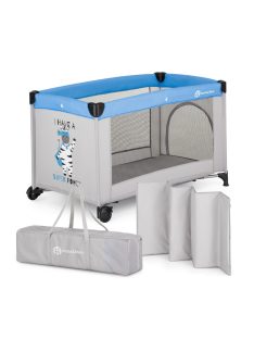 PETITE&MARS Utazóágy Koot - Zebra Super Power