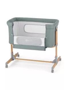 Petite&Mars Állítható kiságy Grace Compact - Foggy Green