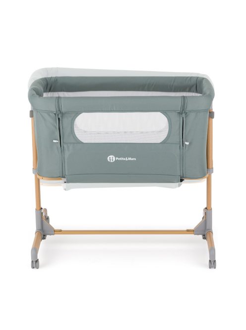 PETITE&MARS Állítható kiságy Grace Compact Foggy Green