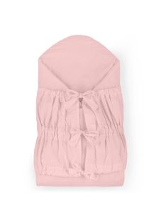   Petite&Mars Megkötős pólya, Nurse tömör kókusz betéttel, Dusty Pink, 75x75 cm