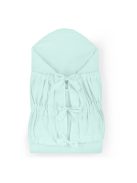 Petite&Mars Megkötős pólya, Nurse tömör kókusz betéttel, Frosted Mint, 75x75 cm