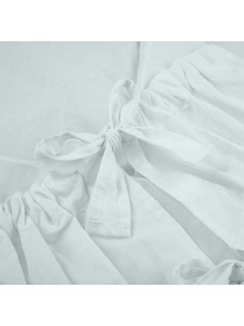 Petite&Mars Megkötős pólya, Nurse tömör kókusz betéttel, Baby Blue, 75x75 cm