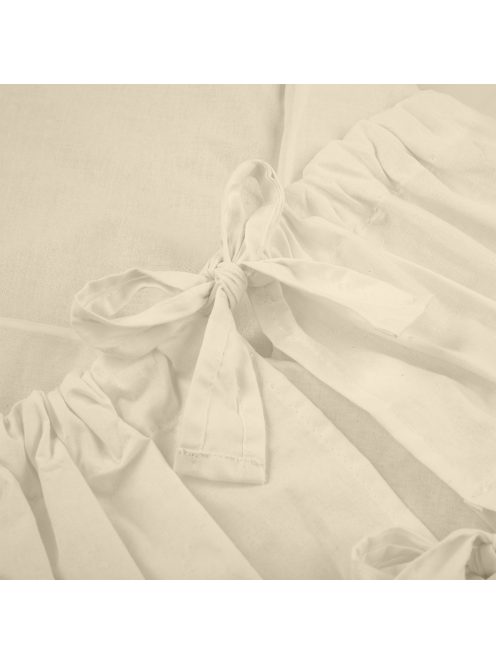 Petite&Mars Megkötős pólya, Nurse tömör kókusz betéttel, Light Beige, 75x75 cm