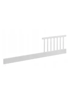   PETITE&MARS Univerzális leesésgátló kiságyhoz Side White Wood