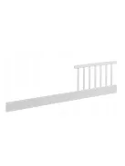 PETITE&MARS Univerzális leesésgátló kiságyhoz Side White Wood