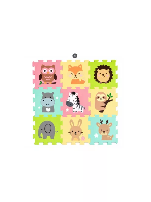 PETITE & MARS Összeilleszthető puzzle Nexli - Safari Friends 9 db