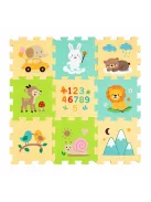 PETITE & MARS Összeilleszthető puzzle Nexli - Forest Friends 6 db