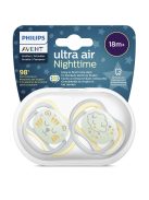 Avent SCF376/01 Ultra air játszócumi éjszakai 18hó+ 2 db