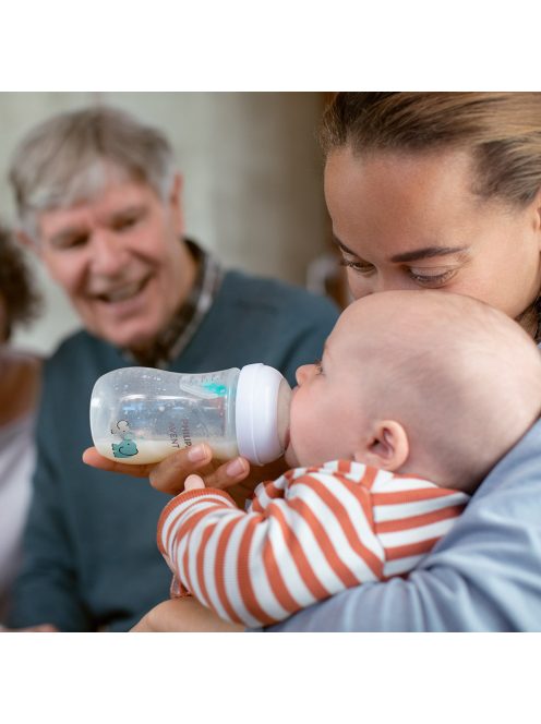 Avent SCY673/81 Natural Response elefántos cumisüveg, AirFree, 260 ml, 1 hó+