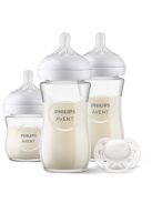 Philips AVENT Natural Response, újszülött ajándékcsomag, SCD878/11, üvegből készült