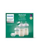 Philips Avent Natural Response, újszülött ajándékcsomag, SCD878/11, üvegből készült