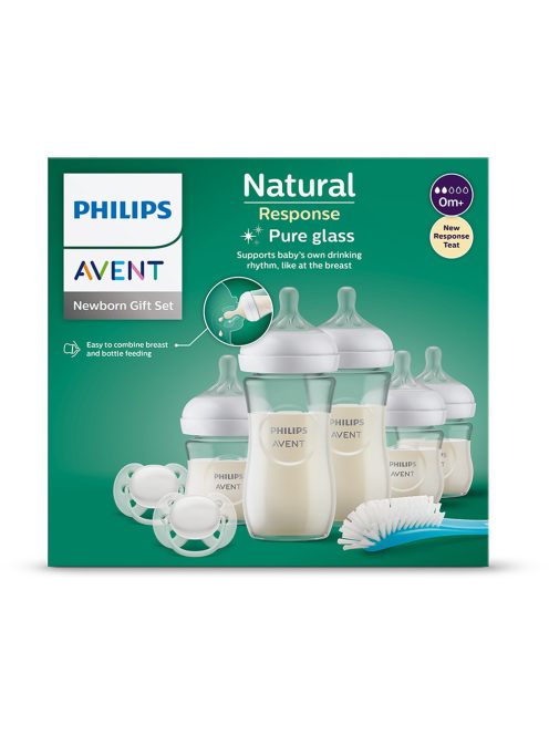 Avent SCD879/11 Natural Response, újszülött szett, üveg