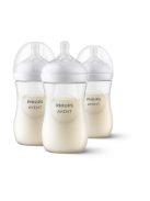 Philips AVENT SCY903/03, Cumisüveg Natural Response, 260 ml, 1 hó+, 3db