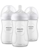 Philips AVENT SCY903/03 Natural Response cumisüveg 260 ml, 1hó+ 3db