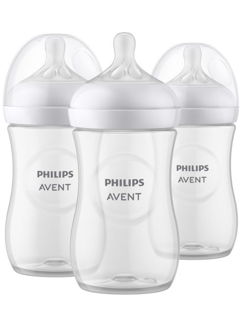 Philips AVENT SCY903/03 Natural Response cumisüveg 260 ml, 1hó+ 3db