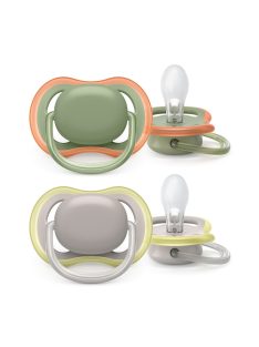   Philips Avent Játszócumi, Ultra Air, 6-18 hó, neutral, 2 db