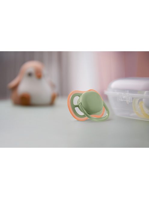 Philips AVENT Játszócumi, Ultra Air, 6-18 hó, neutral, 2 db