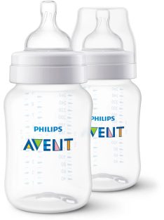   Philips AVENT SCY103/02 Cumisüveg Anti-colic 260ml 1hó+ 2 db