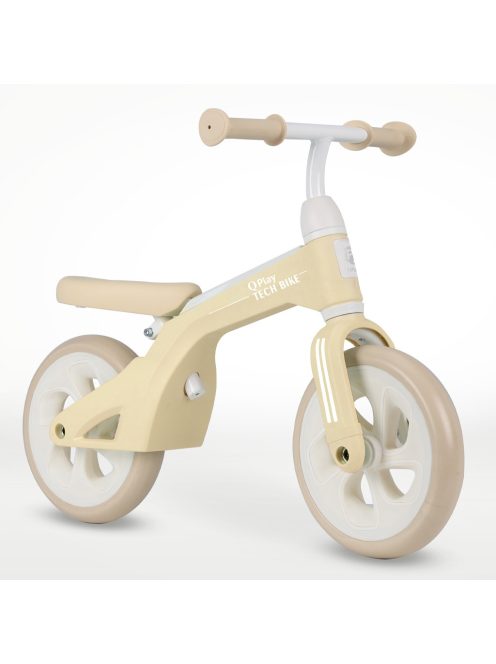 QPLAY futóbicikli Tech Cream, kor 2-4 év, 30 kg-ig