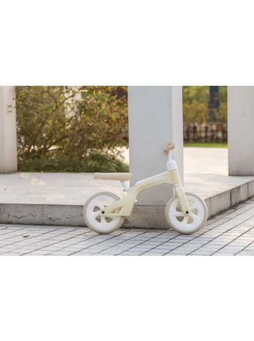 QPLAY futóbicikli Tech Cream, kor 2-4 év, 30 kg-ig
