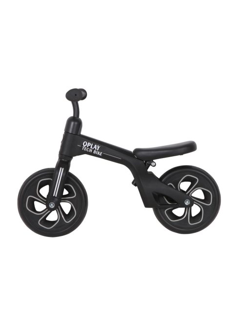 QPLAY futóbicikli Tech Black, kor 2 - 4 év, 30 kg-ig