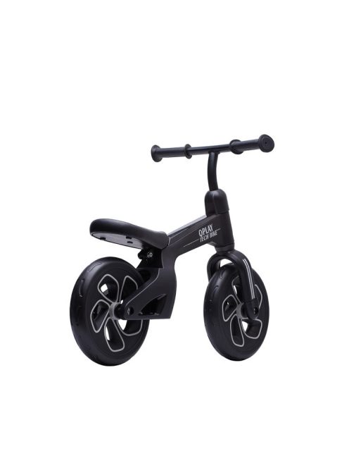 QPLAY futóbicikli Tech Black, kor 2 - 4 év, 30 kg-ig
