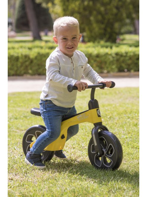 QPLAY futóbicikli Tech Black, kor 2 - 4 év, 30 kg-ig