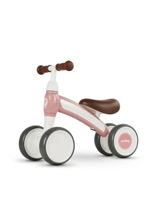 QPLAY Cutey futóbicikli 1-3 éves korig 20 kg-ig - Pink