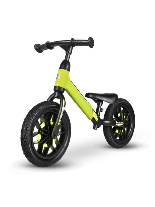 QPLAY Spark futóbicikli 3-6 éves korig, 30 kg-ig - Green
