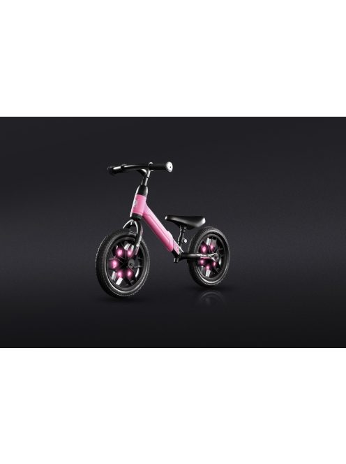 QPLAY Spark futóbicikli 3-6 éves korig, 30 kg-ig - Pink
