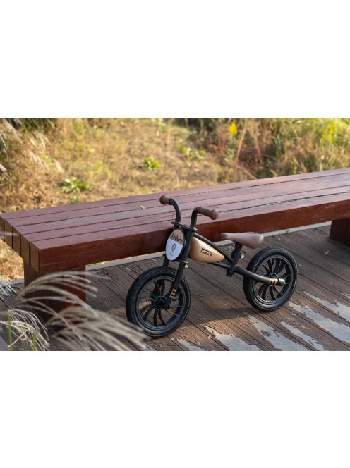 QPLAY futóbicikli Feduro Beige, kor 3-6 év