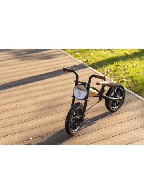 QPLAY futóbicikli Feduro Beige, kor 3-6 év