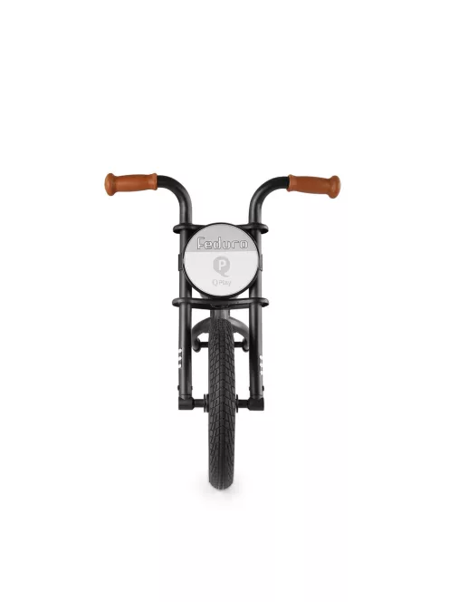 QPLAY Feduro futóbicikli 3-6 éves korig 30 kg-ig - Black